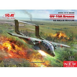 ICM 48300 - 1/48 OV-10A Bronco US Attack Aircraft scale plastic model kit