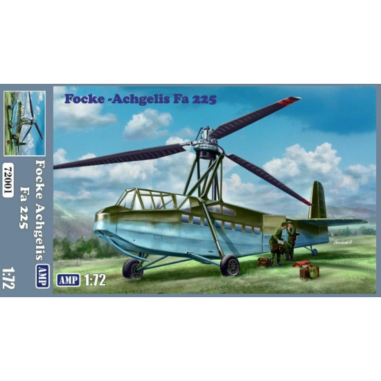 AMP 72-001 - 1/72 - Focke Angelis Fa-225 plastic scale model kit