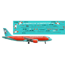 BSmodelle 144012 - 1/144 Airbus A-320 (321) Windrose decal for aircraft model