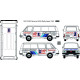 BSmodelle 430537 - 1/43 RAF 2203 Technical Rally Lada decal for aircraft model scale kit
