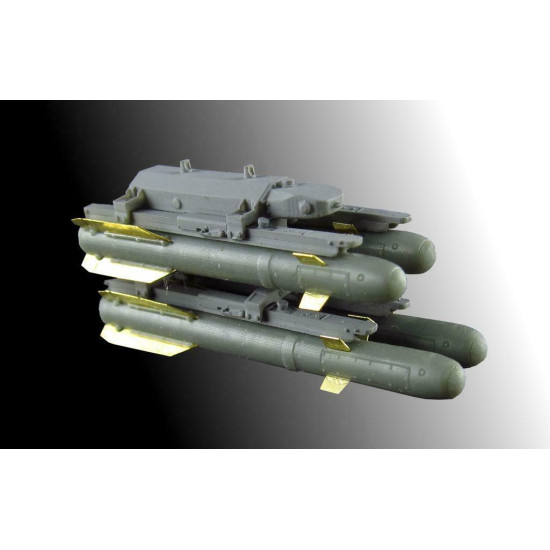 Metallic Details MDR4821 - 1/48 - AGM-114 Hellfire PE resin parts