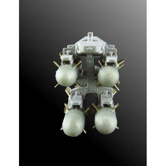 Metallic Details MDR4821 - 1/48 - AGM-114 Hellfire PE resin parts