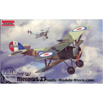 Nieuport 27c1 French biplane WWI 1/72 Roden 061