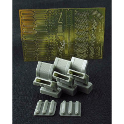 Metallic Details MDR4819 - 1/48 - AH-64 Apache Exhaust Pipes PE resin parts