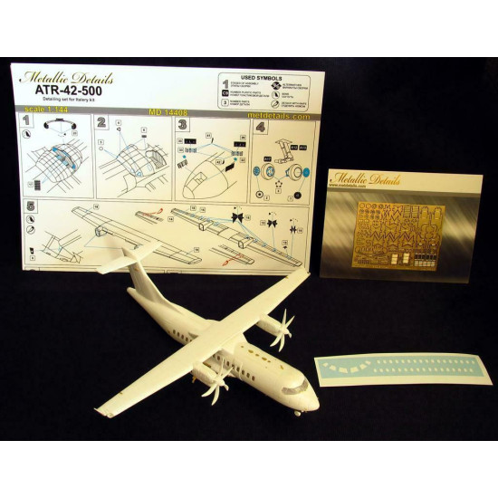 Metallic Details MD14408 - 1/144 - ATR 42-500 (Italeri) Detailing Set