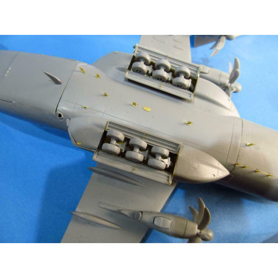 1/144 Metallic Details set  for aircraft model Airbus A400M MD14422 