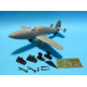 Metallic Details MDR4829 - 1/48 - BI-1/BI-6. Tail support (MikroMir) resin parts