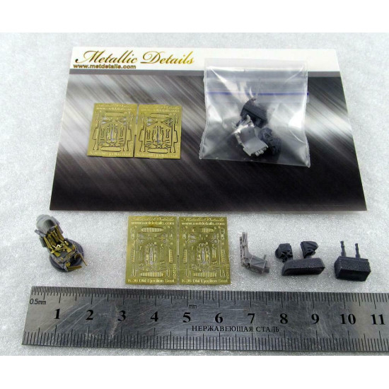 Metallic Details MDR7218 -1/72 - Detailing Ejection seat K-36DM