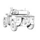 ACE 72456 - 1/72 - AML-90 Light Armoured Car (4x4) scale plastic model kit