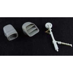 Us Stock Metallic Details Mdr4816 - 1/48 - Harrier Gr7/Gr9. Swiveling Nozzles And Wheels