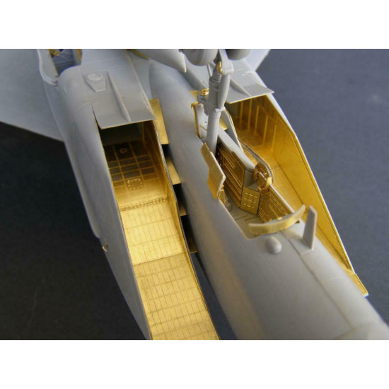 Metallic Details MD4821 - 1/48 - Detailing set for aircraft MiG-25 Air intakes