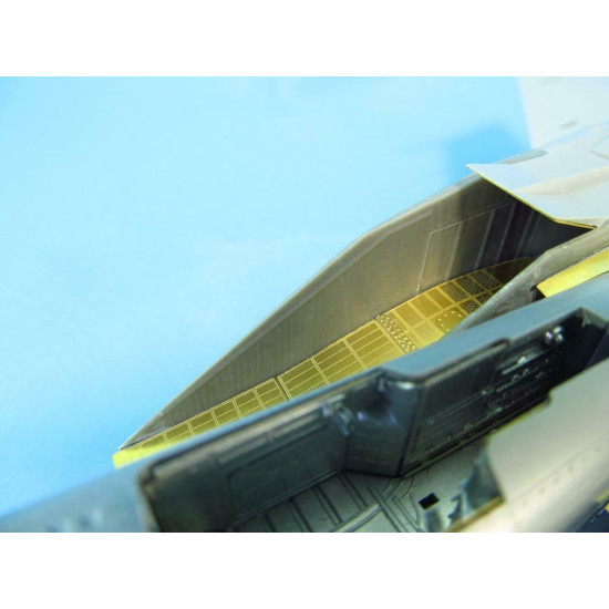 Metallic Details MDR4834 - 1/48 - MiG-25 Air intakes ICM PE & resin parts