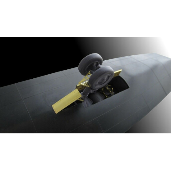 Metallic Details MDR4824 - 1/48 - SR-71 Blackbird Landing gears(Testors/Italeri)
