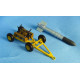 Metallic Details MDR4832 - 1/48 - Tiny Tim Rocket with trailer resin parts