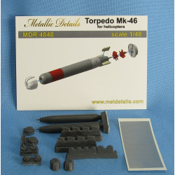 Metallic Details MDR4848 - 1/48 - Torpedo Mk-46 for helicopters