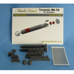 Metallic Details MDR4850 - 1/48 - Torpedo Mk-54 for helicopters