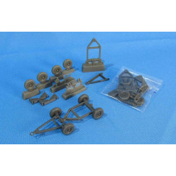 Metallic Details MDR4831 - 1/48 - U.S. WWII universal trailer Mk. 2 resin parts