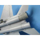 Metallic Details MDR7234 -1/72 - Detailing set for MiG-29. Jet nozzle (opened)