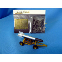 Metallic Details MDR7228 -1/72 - Detailing Tiny Tim Rocket with trailer