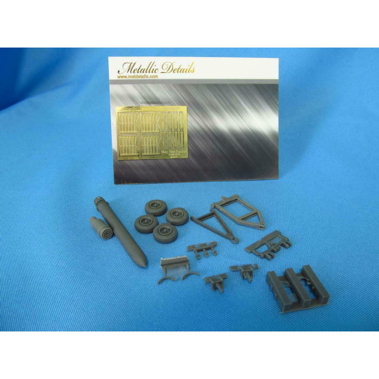 Metallic Details MDR7228 -1/72 - Detailing Tiny Tim Rocket with trailer