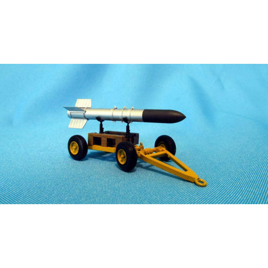 Metallic Details MDR7228 -1/72 - Detailing Tiny Tim Rocket with trailer