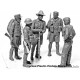Allied Forces, WW II era, North Africa, desert battles series 5 fig. 1/35 Master Box 3594