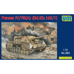 Unimodel 553 - 1/72 UM 553 Panzer IV/70(A) (Sd.Kfz. 162/1), scale plastic model
