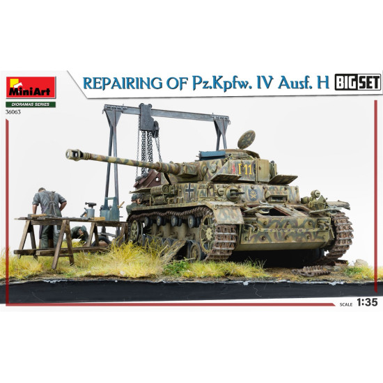 Miniart 36063 - 1/35 Repair service of the Pz.Kpfw. IV Ausf. H. (Large set) model