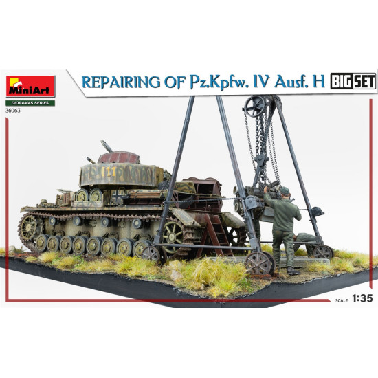 Miniart 36063 - 1/35 Repair service of the Pz.Kpfw. IV Ausf. H. (Large set) model