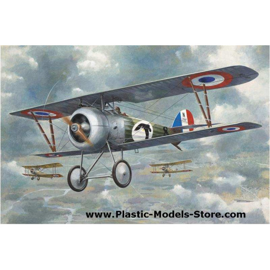 Nieuport 24 french biplane WWI 1/32 Roden 618