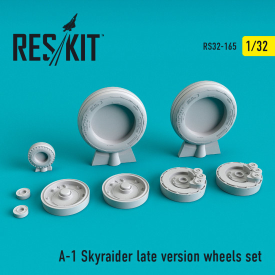 Reskit RS32-0165 - 1/32 T-2C Buckeye wheels set for aircraft scale model