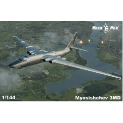 Mikro Mir 144-033 - 1/144 Myasishchev 3MD, scale plastic model aircraft