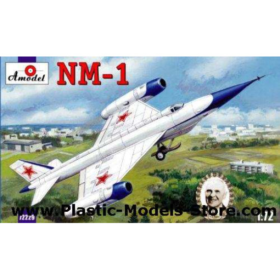 Tsybin NM-1 aerodynamic prototype 1957 1/72 Amodel 72229