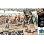 US Artillery Crew 6 fig WWII 1/35 Master Box 3577