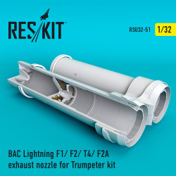 Reskit RSU32-0051 - 1/32 BAC Lightning F1/F2/T4/F2A exhaust nozzle for Trumpeter