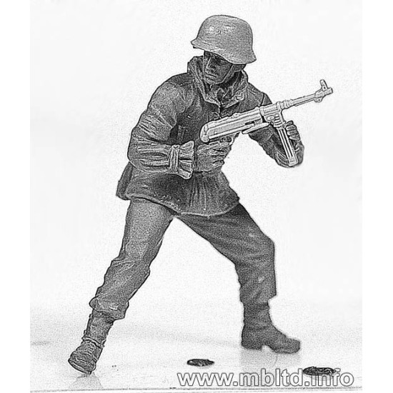 German Infantry. Western Europe. 1944-1945 4 fig WWII 1/35 Master Box 3584
