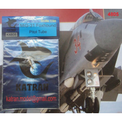 Katran 4805 - 1/48 MiG-31 Foxhound Pitot Tube for all (metal) for aircraft