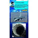 Katran 4826 1/48 F-16C Block 50/50+ Viper, Exhaust Nozzles engine opened Tamiya