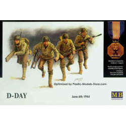 D-Day, 6th June 1944 Omaha beach 1/35 Master Box 3520