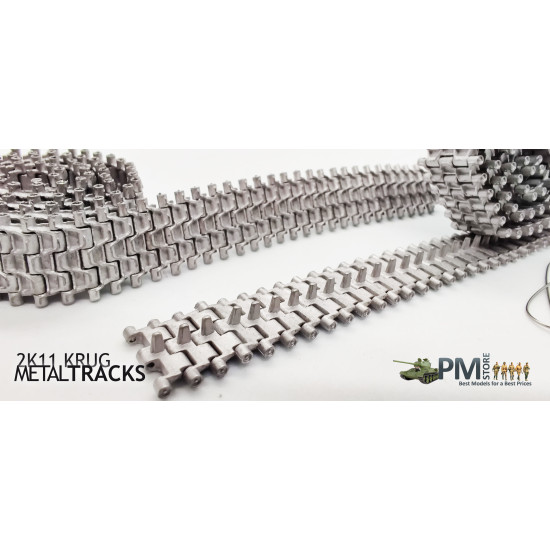 Sector35 3568-SL - 1/35 Assembled metal tracks for 2K11 KRUG