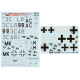 Print scale 48-102 - 1/48 - Me-110 Part 2 The complete set 1,5 leaf
