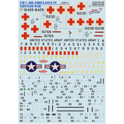 Print scale 48-189 - 1/48 UH-1 Air Ambulance in Vietnam War Part 2