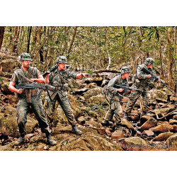 Jungle Patrol, Vietnam War series 1/35 Master Box 3595