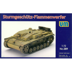 Unimodel 289 - 1/72 Flamethrowing selfpropelled gun Sturmgeshutz Model