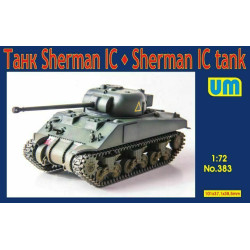 Unimodel 383 - 1/72 Sherman IC tank WW II Scale Plastic Model kit