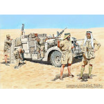 LRDG in North Africa, WWII era 5 figures 1/35 Master Box 3598