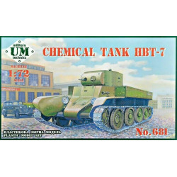 UMT681 - 1/72 Chemical flamethrower tank HBT-7 scale model kit