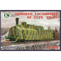 UMT688 - 1/72 Armored locomotive of the "PR-35" type