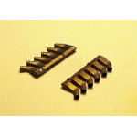 REXx 48048 - 1/48 Spitfire Mk.IX round exhausts scale metal model kit