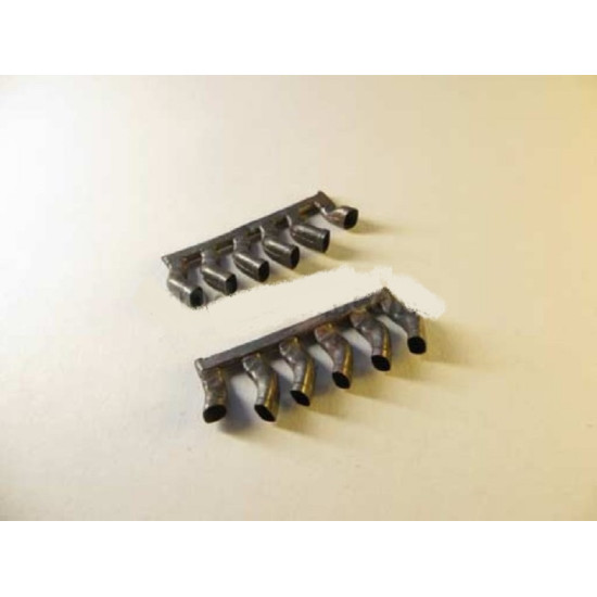 REXx 32002 - 1/32 Exhausts for Ilyshin Il-2 Bark (Shturmovik) metal model